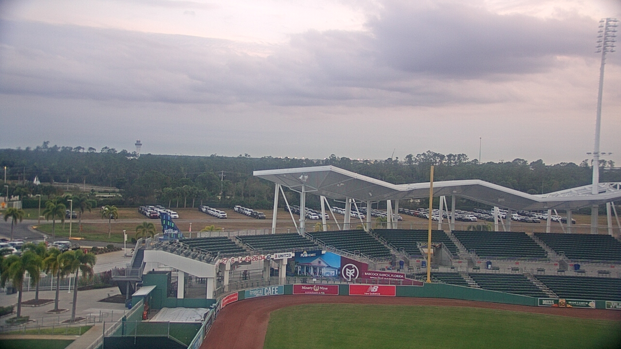 Thumbnail for current weather camera view from JetBlue Park at Fenway South in Arborwood, Florida