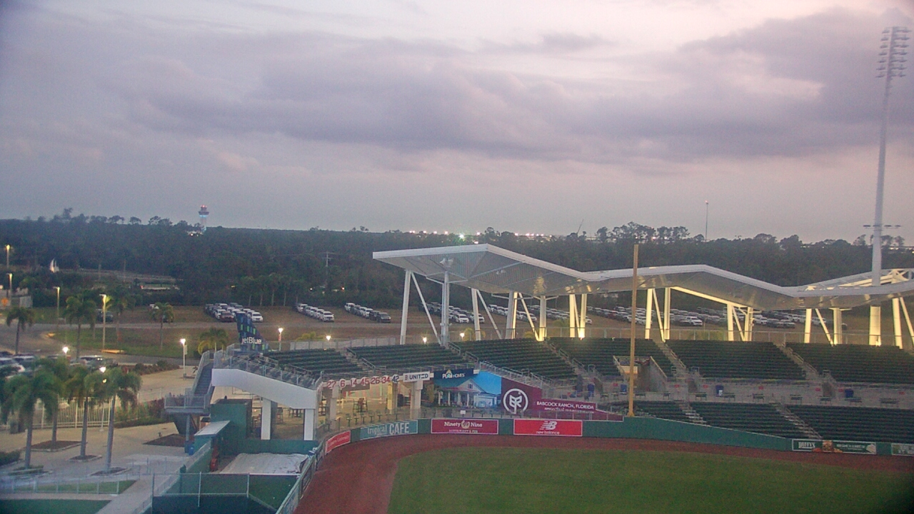 Thumbnail for current weather camera view from JetBlue Park at Fenway South in Arborwood, Florida