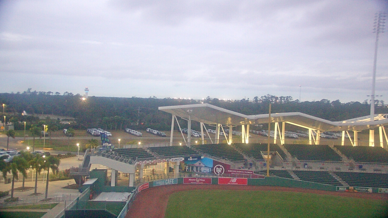 Thumbnail for current weather camera view from JetBlue Park at Fenway South in Arborwood, Florida