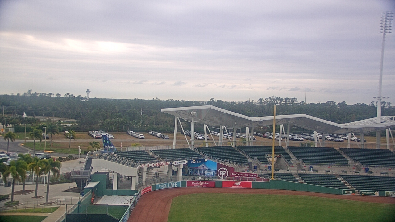 Thumbnail for current weather camera view from JetBlue Park at Fenway South in Arborwood, Florida