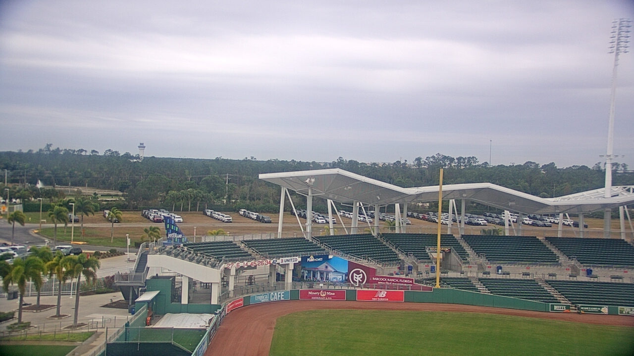 Thumbnail for current weather camera view from JetBlue Park at Fenway South in Arborwood, Florida