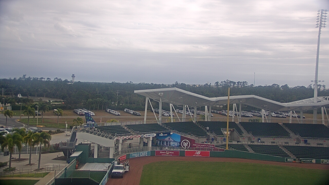 Thumbnail for current weather camera view from JetBlue Park at Fenway South in Arborwood, Florida