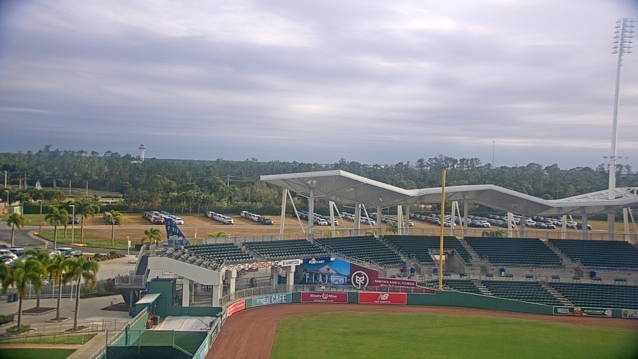 Thumbnail for current weather camera view from JetBlue Park at Fenway South in Arborwood, Florida