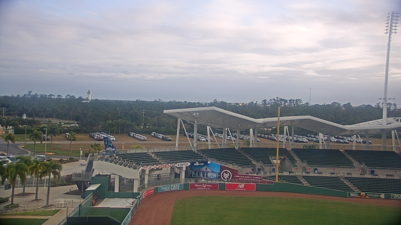 Thumbnail for current weather camera view from JetBlue Park at Fenway South in Arborwood, Florida