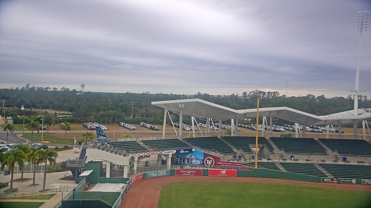 Thumbnail for current weather camera view from JetBlue Park at Fenway South in Arborwood, Florida