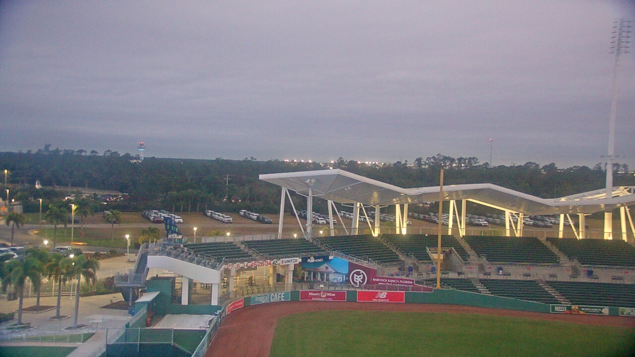 Thumbnail for current weather camera view from JetBlue Park at Fenway South in Arborwood, Florida
