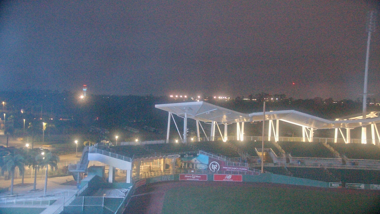 Thumbnail for current weather camera view from JetBlue Park at Fenway South in Arborwood, Florida
