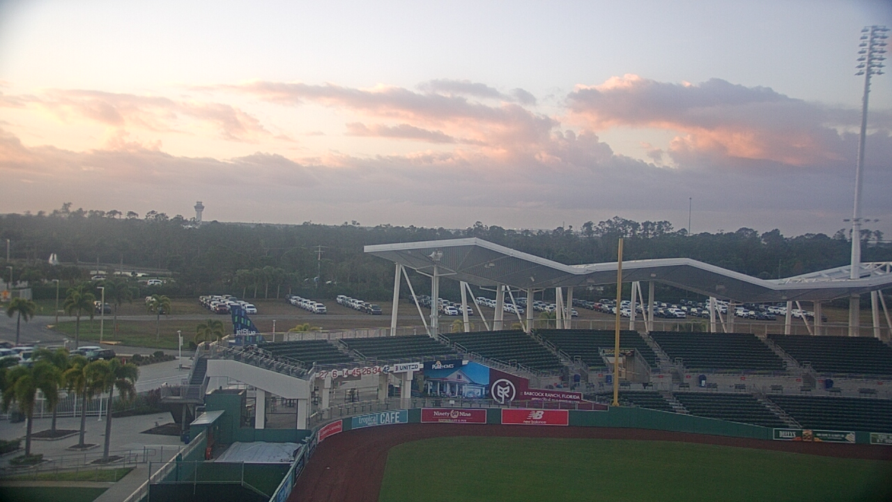 Thumbnail for current weather camera view from JetBlue Park at Fenway South in Arborwood, Florida