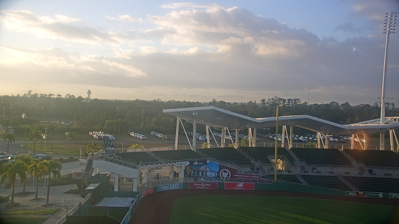 Thumbnail for current weather camera view from JetBlue Park at Fenway South in Arborwood, Florida
