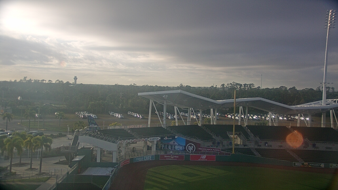 Thumbnail for current weather camera view from JetBlue Park at Fenway South in Arborwood, Florida