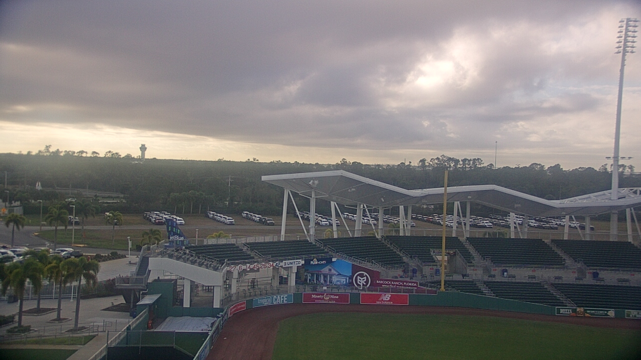 Thumbnail for current weather camera view from JetBlue Park at Fenway South in Arborwood, Florida