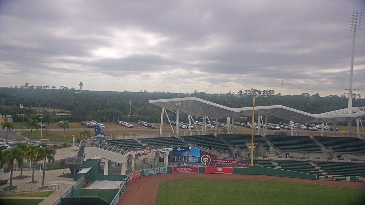 Thumbnail for current weather camera view from JetBlue Park at Fenway South in Arborwood, Florida