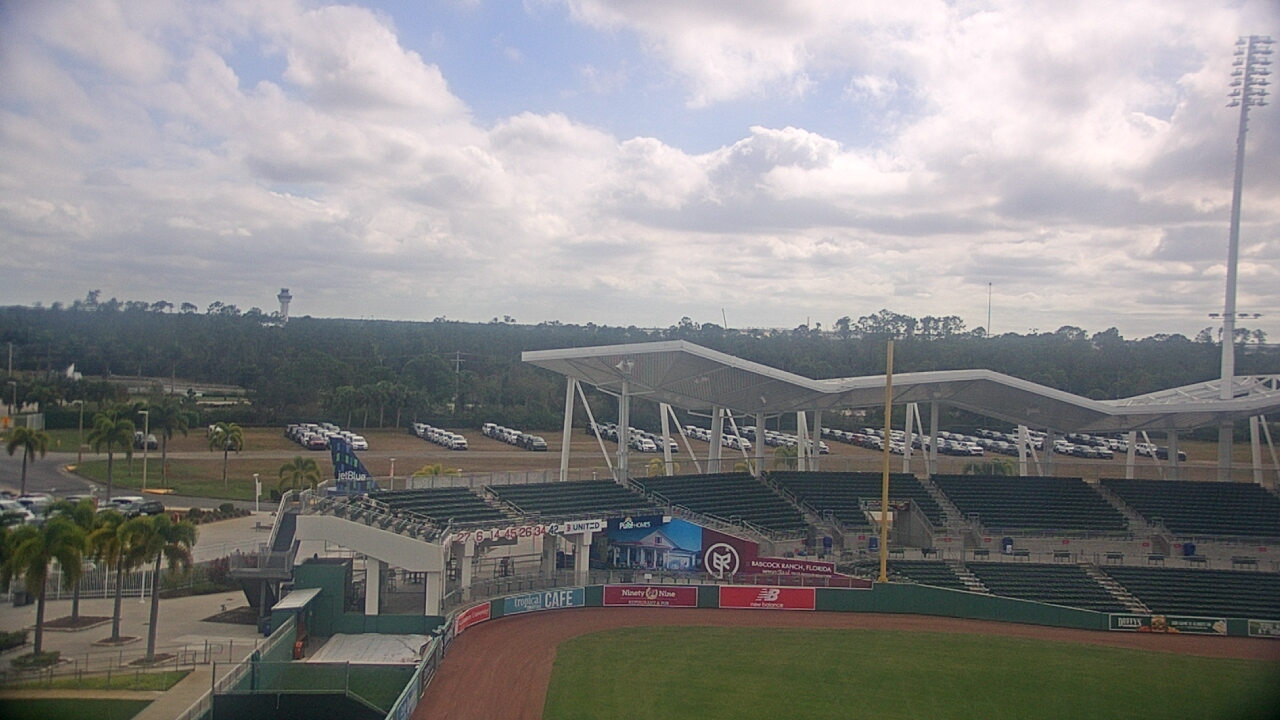 Thumbnail for current weather camera view from JetBlue Park at Fenway South in Arborwood, Florida