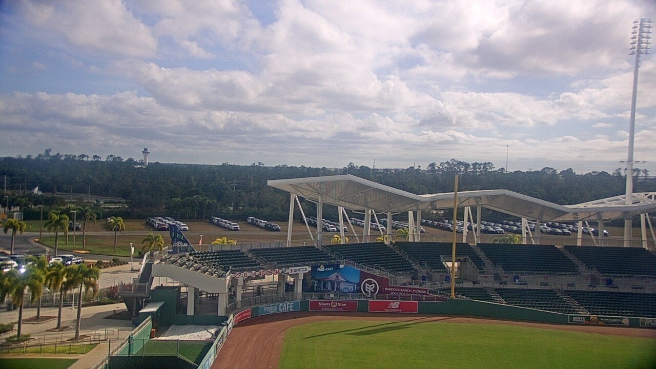 Thumbnail for current weather camera view from JetBlue Park at Fenway South in Arborwood, Florida