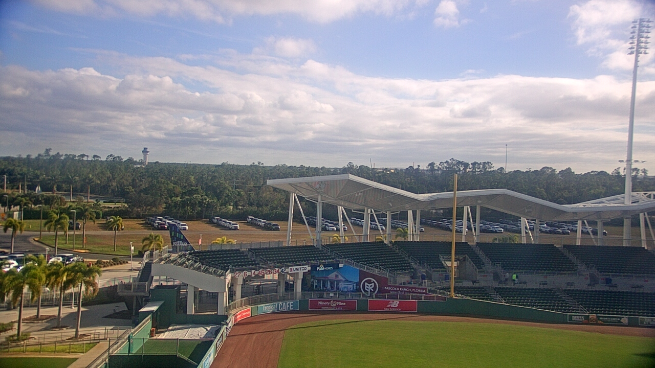 Thumbnail for current weather camera view from JetBlue Park at Fenway South in Arborwood, Florida