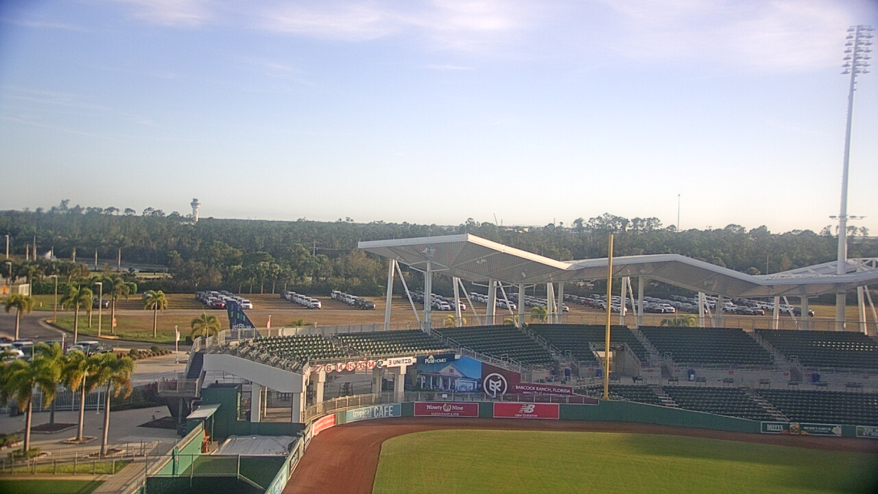 Thumbnail for current weather camera view from JetBlue Park at Fenway South in Arborwood, Florida
