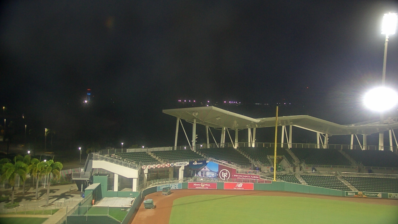 Thumbnail for current weather camera view from JetBlue Park at Fenway South in Arborwood, Florida