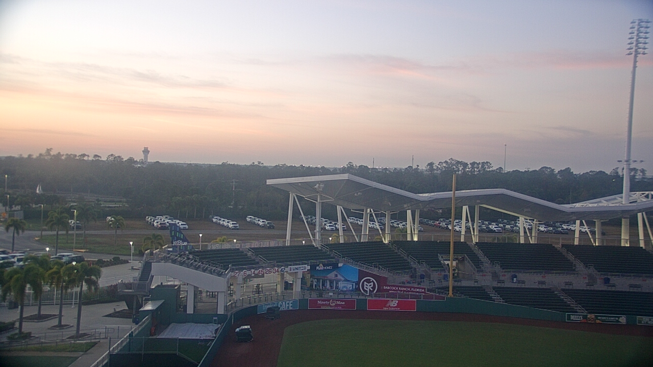 Thumbnail for current weather camera view from JetBlue Park at Fenway South in Arborwood, Florida