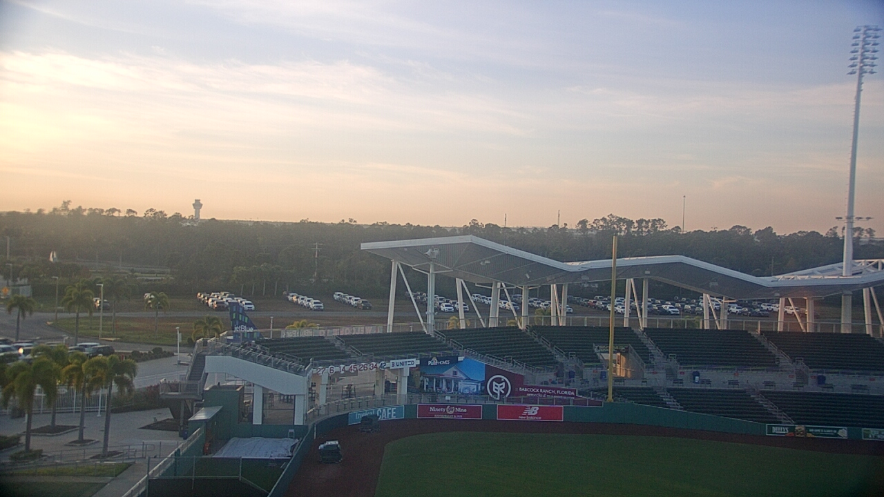 Thumbnail for current weather camera view from JetBlue Park at Fenway South in Arborwood, Florida