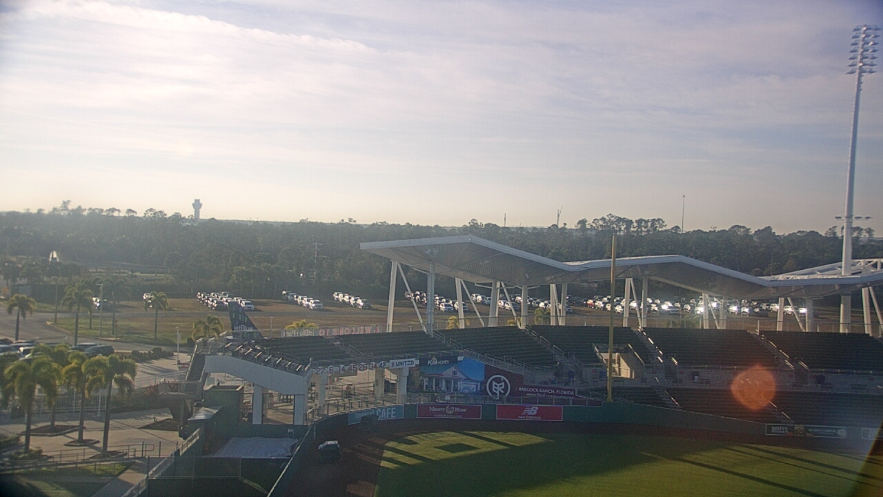 Thumbnail for current weather camera view from JetBlue Park at Fenway South in Arborwood, Florida