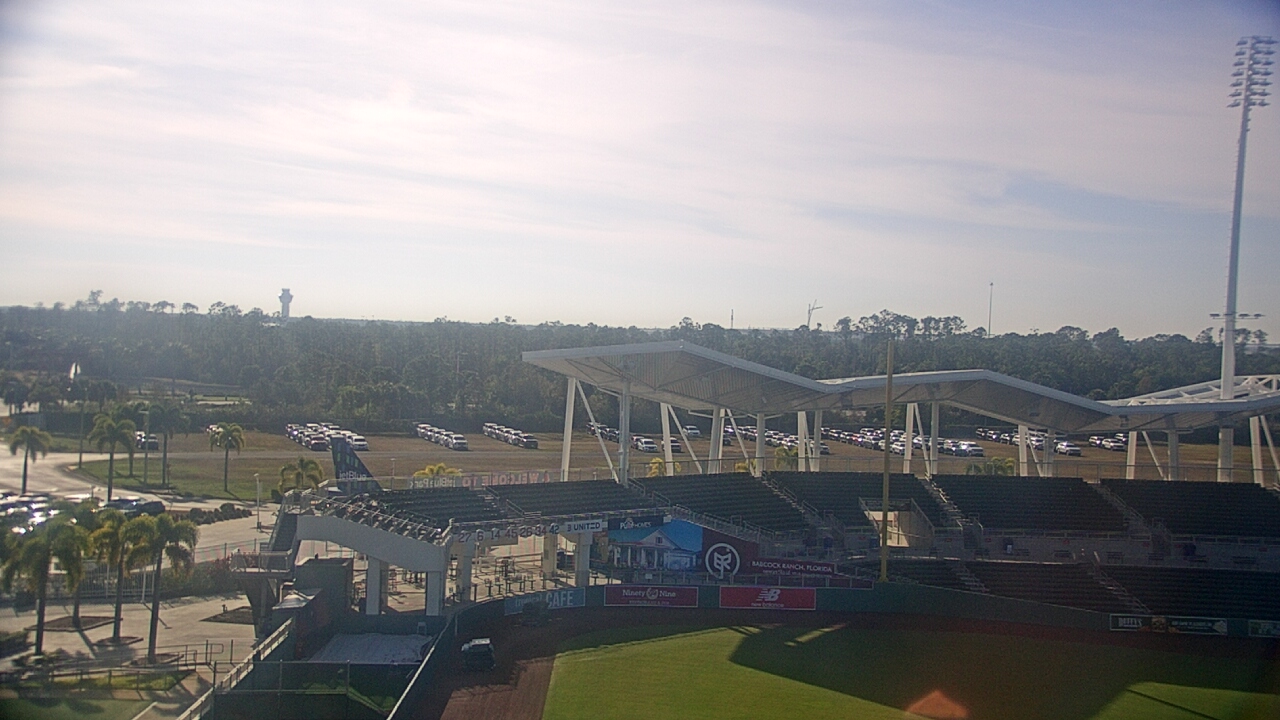 Thumbnail for current weather camera view from JetBlue Park at Fenway South in Arborwood, Florida