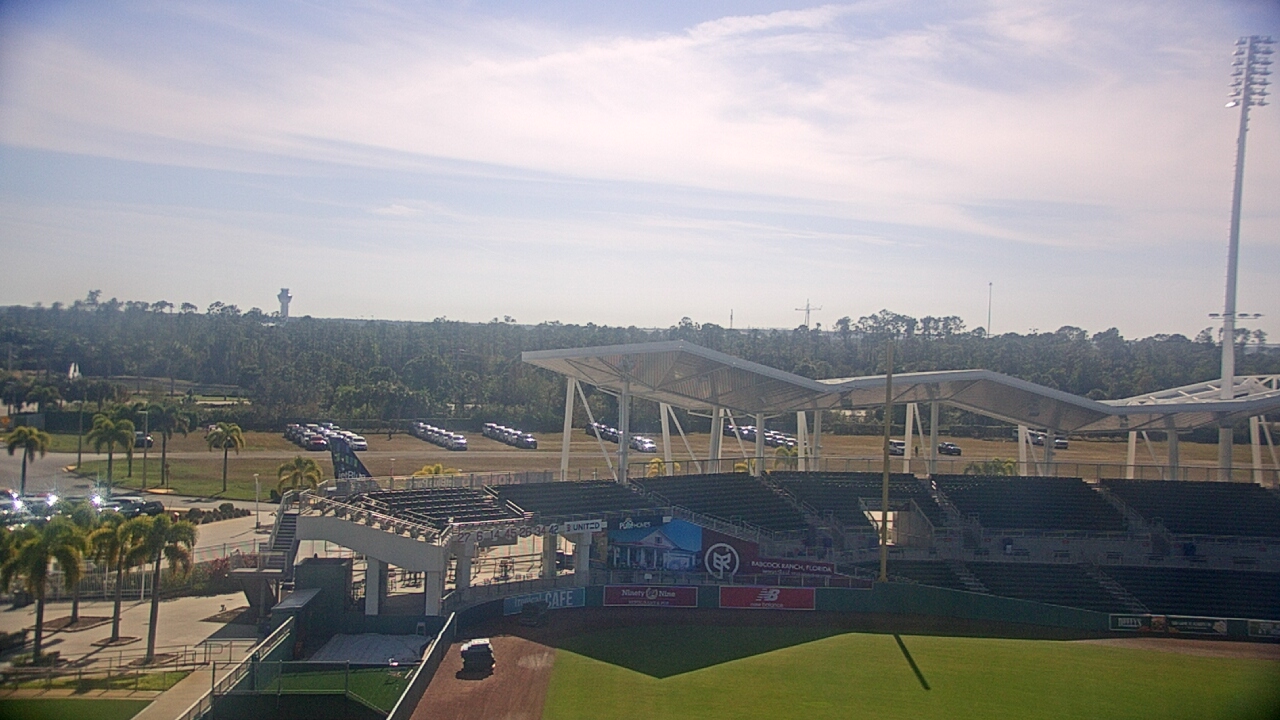 Thumbnail for current weather camera view from JetBlue Park at Fenway South in Arborwood, Florida