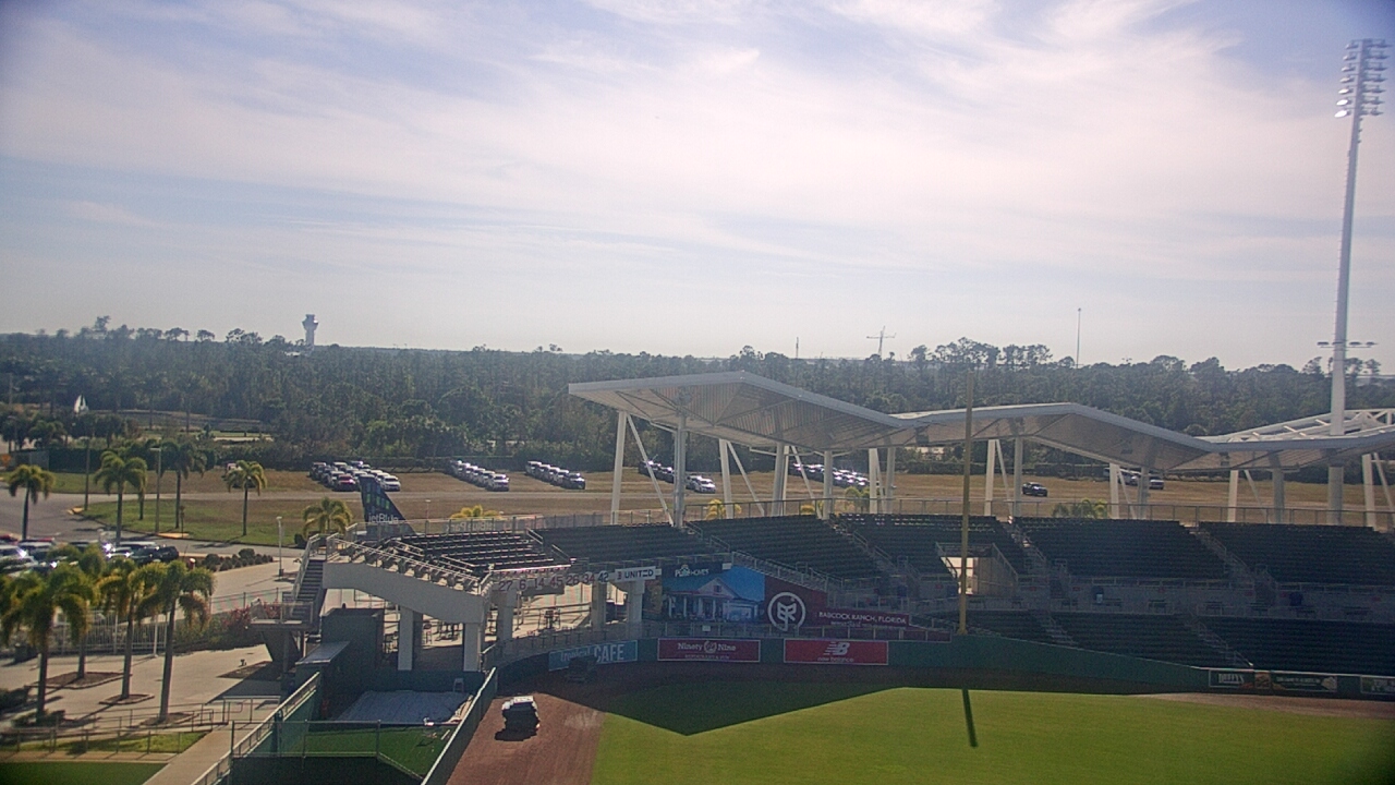 Thumbnail for current weather camera view from JetBlue Park at Fenway South in Arborwood, Florida