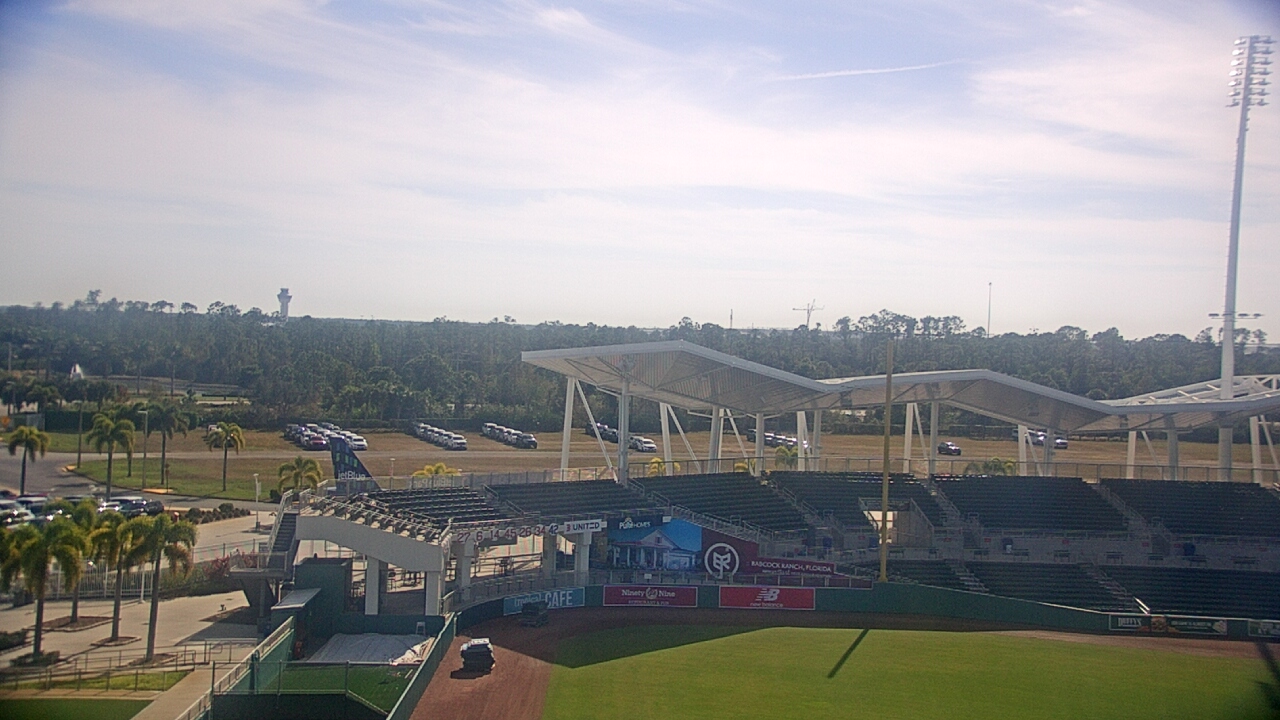 Thumbnail for current weather camera view from JetBlue Park at Fenway South in Arborwood, Florida