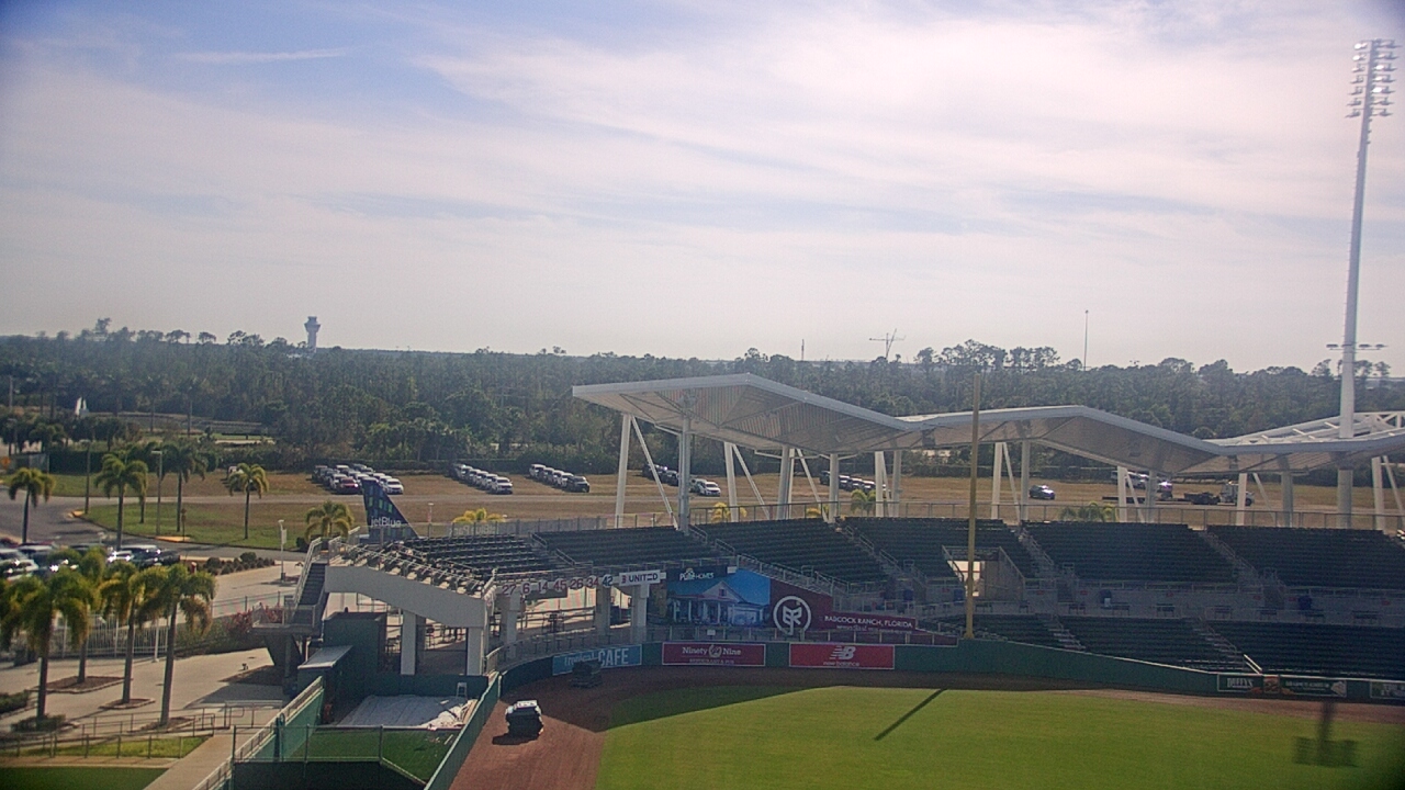 Thumbnail for current weather camera view from JetBlue Park at Fenway South in Arborwood, Florida