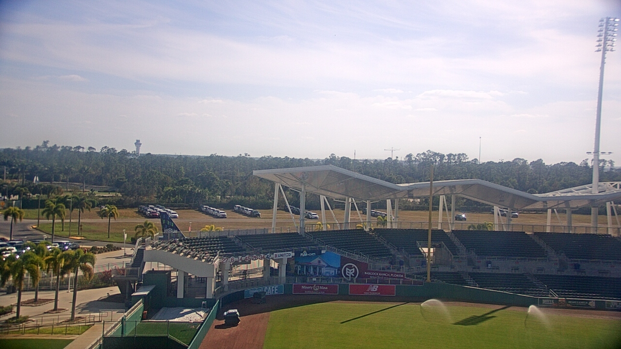 Thumbnail for current weather camera view from JetBlue Park at Fenway South in Arborwood, Florida