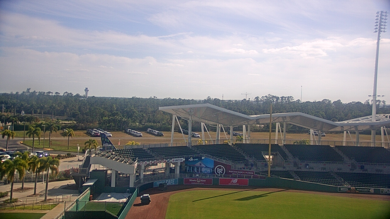 Thumbnail for current weather camera view from JetBlue Park at Fenway South in Arborwood, Florida