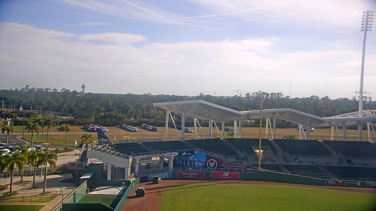 Thumbnail for current weather camera view from JetBlue Park at Fenway South in Arborwood, Florida