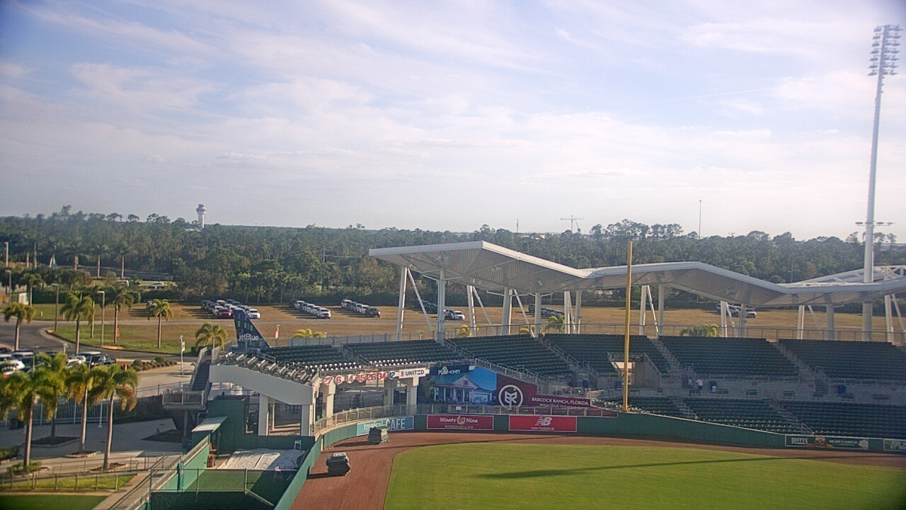 Thumbnail for current weather camera view from JetBlue Park at Fenway South in Arborwood, Florida