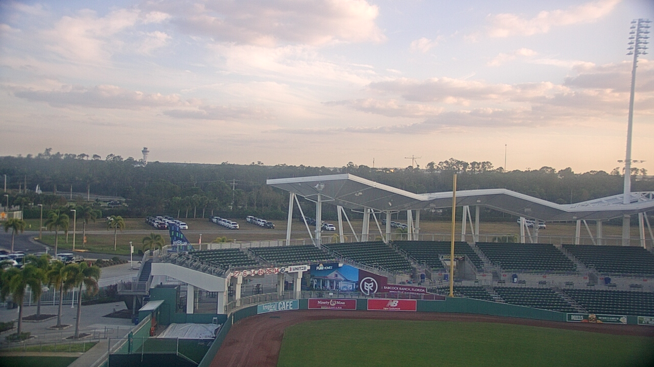 Thumbnail for current weather camera view from JetBlue Park at Fenway South in Arborwood, Florida