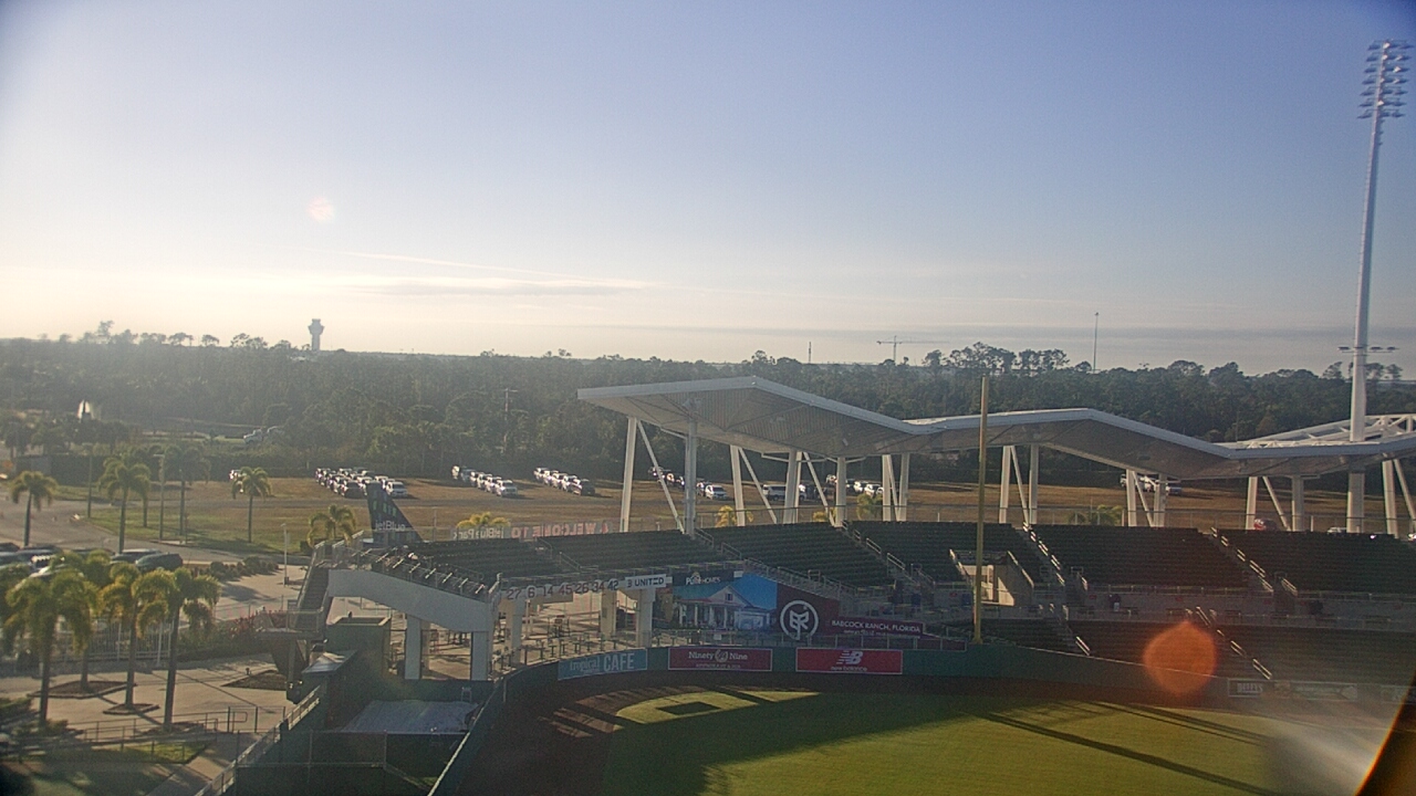 Thumbnail for current weather camera view from JetBlue Park at Fenway South in Arborwood, Florida
