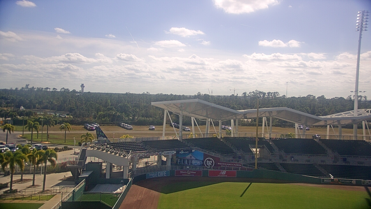 Thumbnail for current weather camera view from JetBlue Park at Fenway South in Arborwood, Florida