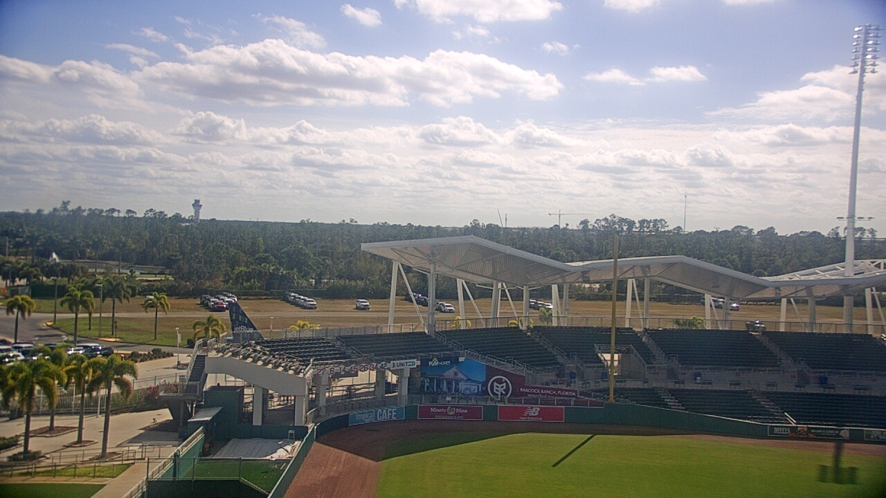 Thumbnail for current weather camera view from JetBlue Park at Fenway South in Arborwood, Florida