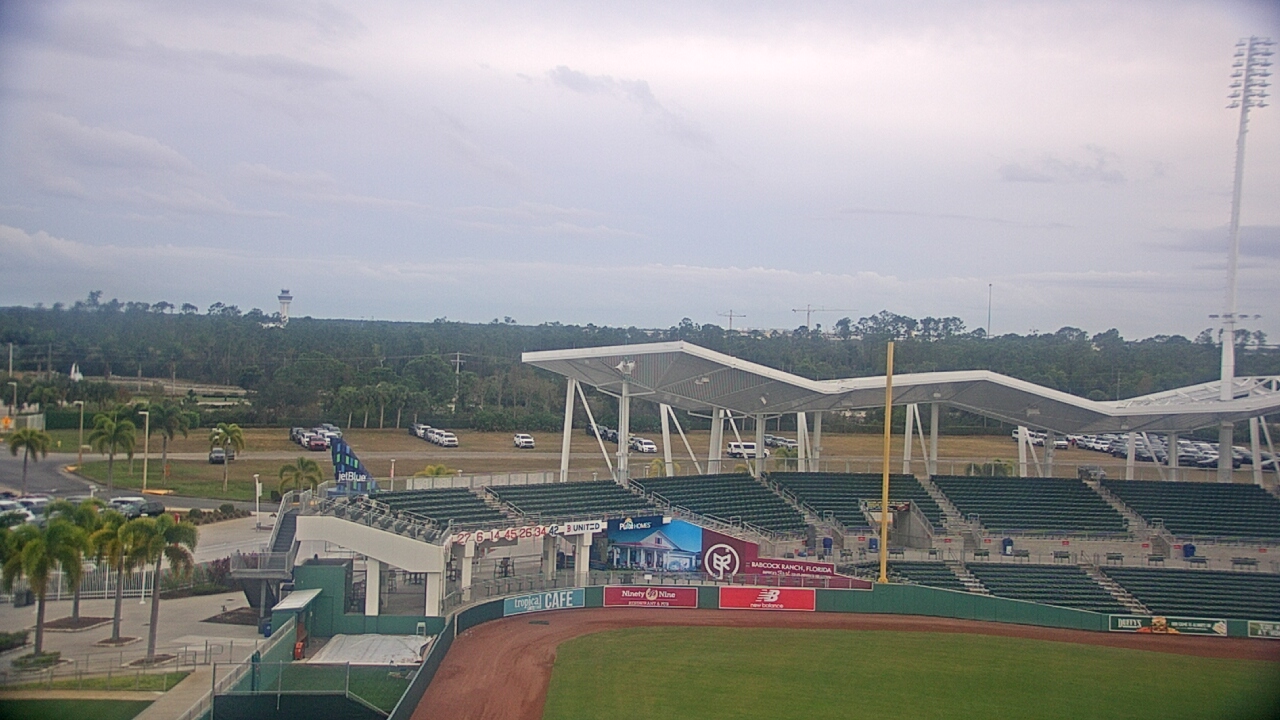 Thumbnail for current weather camera view from JetBlue Park at Fenway South in Arborwood, Florida