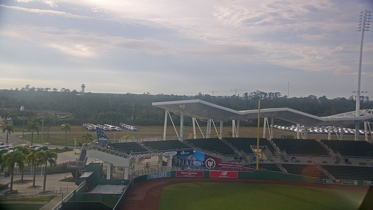 Thumbnail for current weather camera view from JetBlue Park at Fenway South in Arborwood, Florida