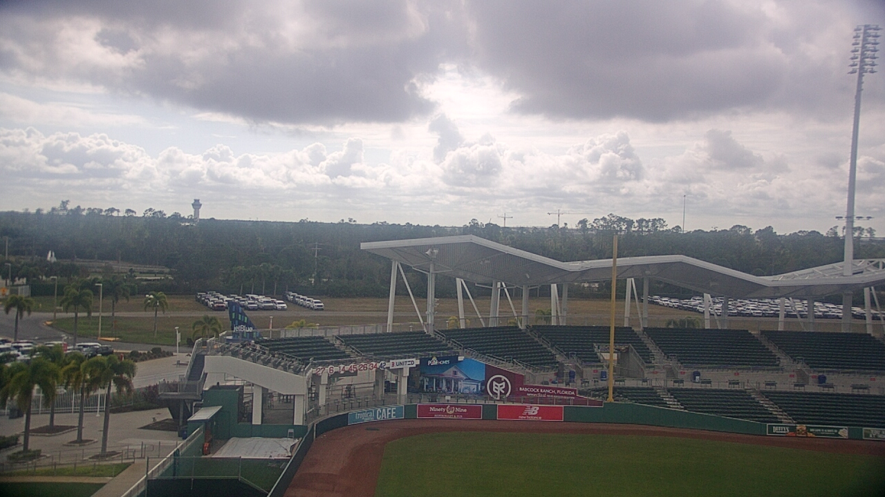 Thumbnail for current weather camera view from JetBlue Park at Fenway South in Arborwood, Florida