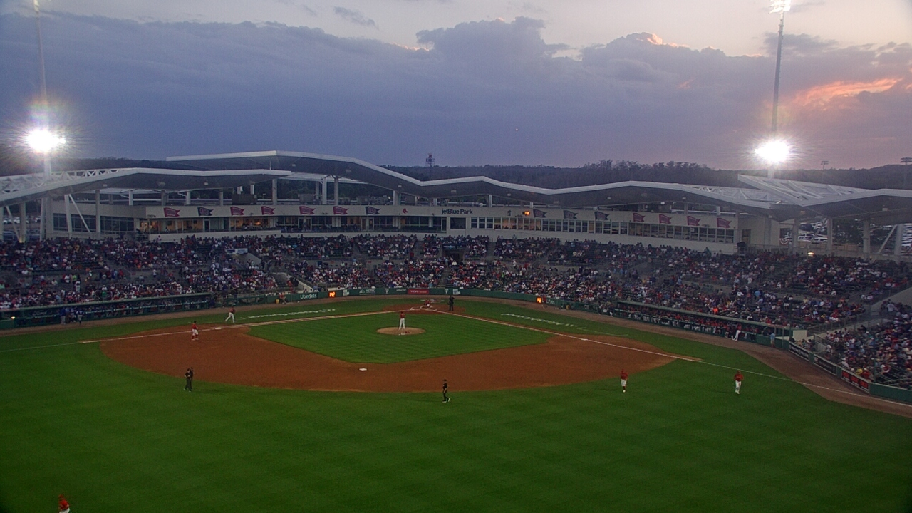 Thumbnail for current weather camera view from JetBlue Park at Fenway South in Arborwood, Florida