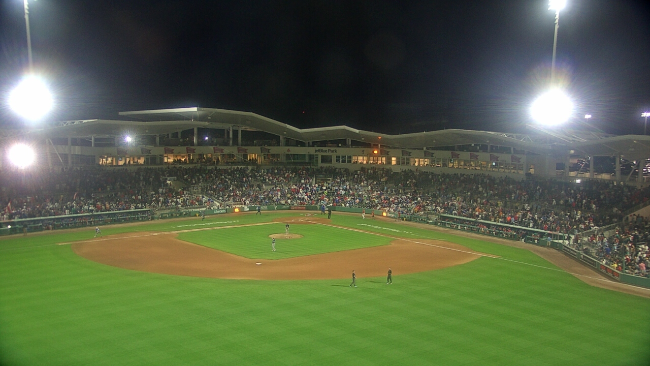 Thumbnail for current weather camera view from JetBlue Park at Fenway South in Arborwood, Florida