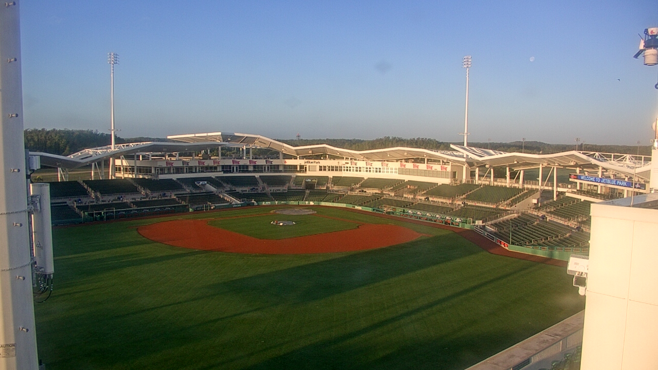 Thumbnail for current weather camera view from JetBlue Park at Fenway South in Arborwood, Florida