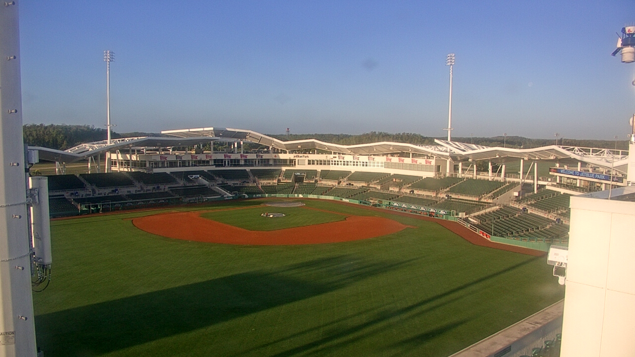 Thumbnail for current weather camera view from JetBlue Park at Fenway South in Arborwood, Florida