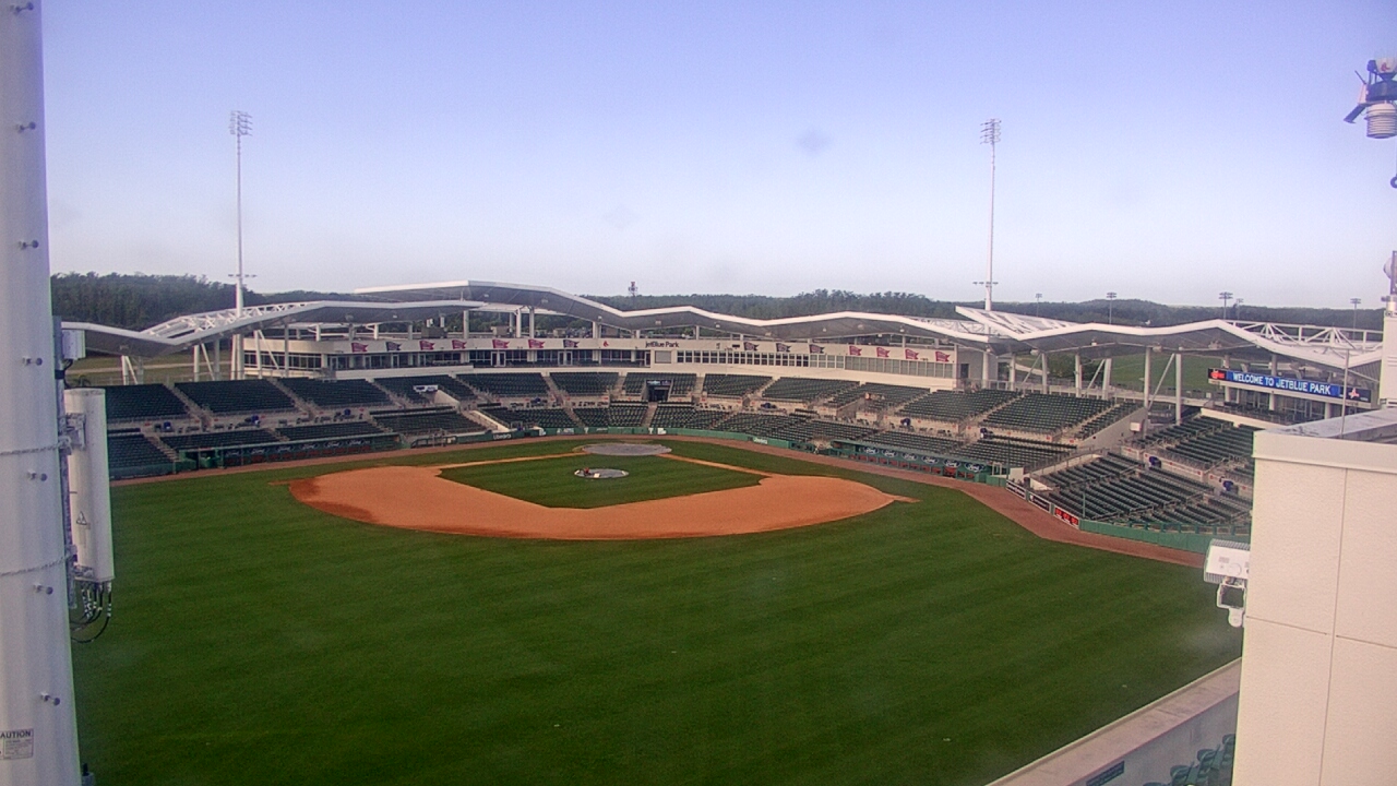 Thumbnail for current weather camera view from JetBlue Park at Fenway South in Arborwood, Florida