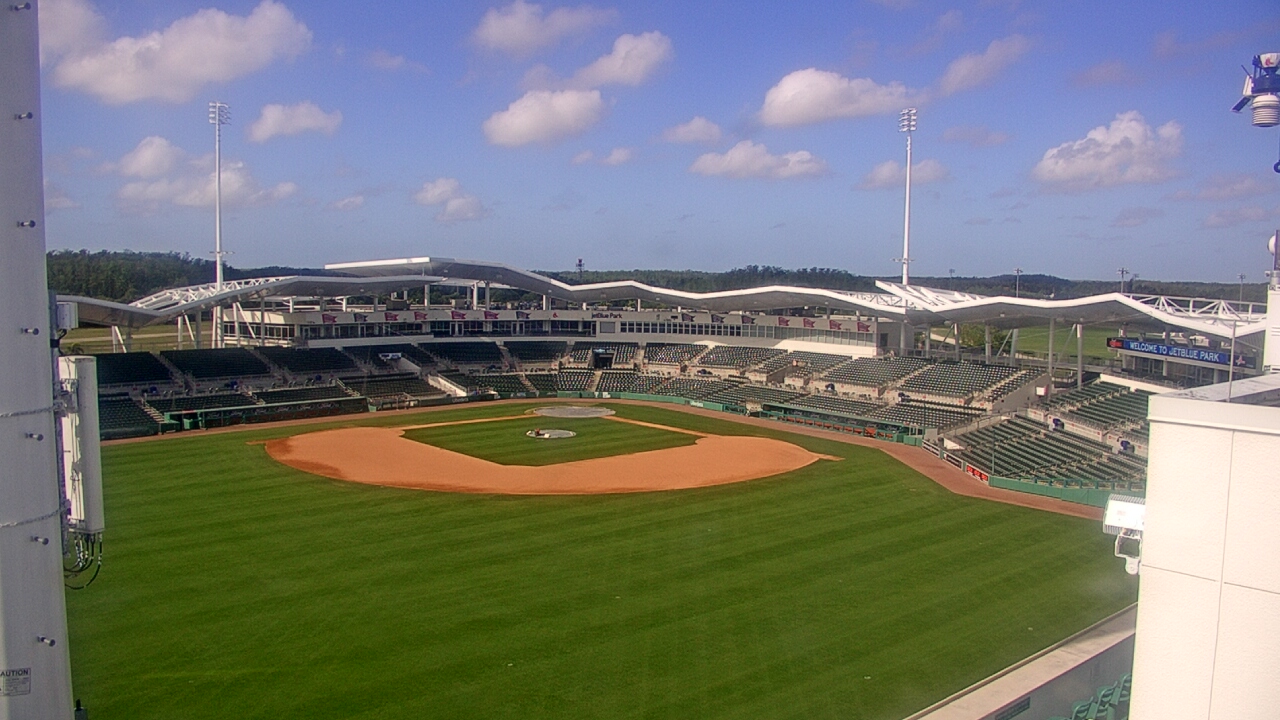 Thumbnail for current weather camera view from JetBlue Park at Fenway South in Arborwood, Florida