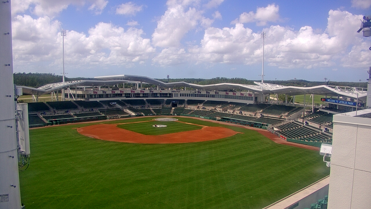 Thumbnail for current weather camera view from JetBlue Park at Fenway South in Arborwood, Florida