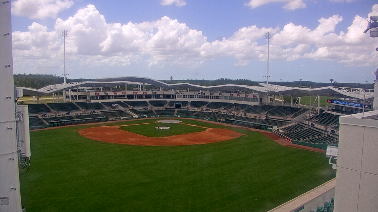 Thumbnail for current weather camera view from JetBlue Park at Fenway South in Arborwood, Florida