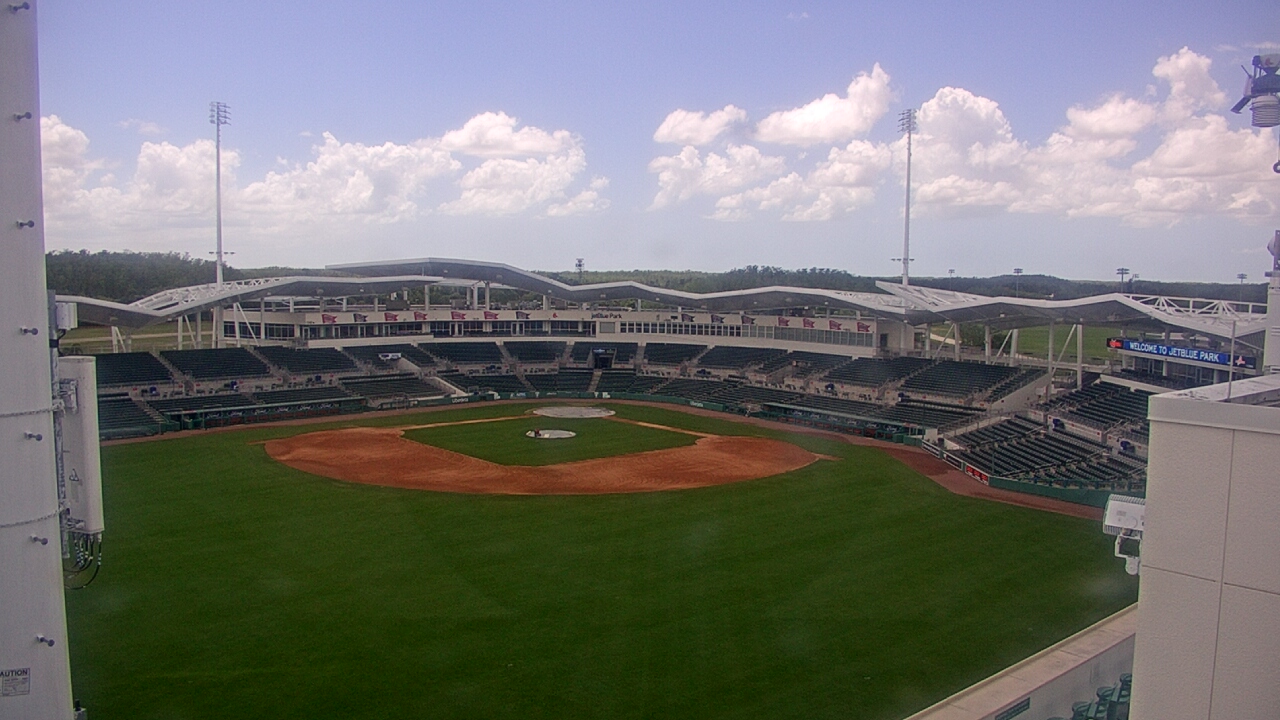 Thumbnail for current weather camera view from JetBlue Park at Fenway South in Arborwood, Florida