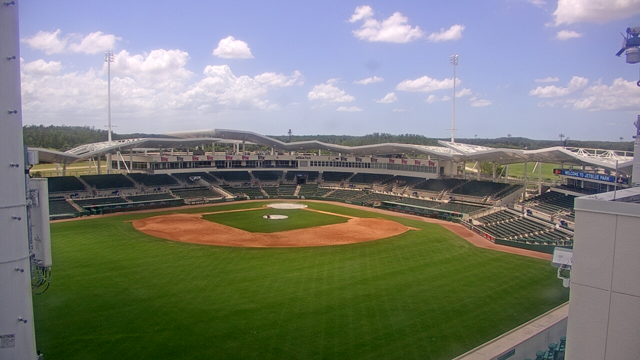 Thumbnail for current weather camera view from JetBlue Park at Fenway South in Arborwood, Florida
